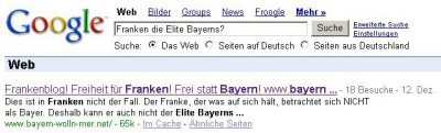 Franken ist nicht Bayern Franken ist nicht Bayern